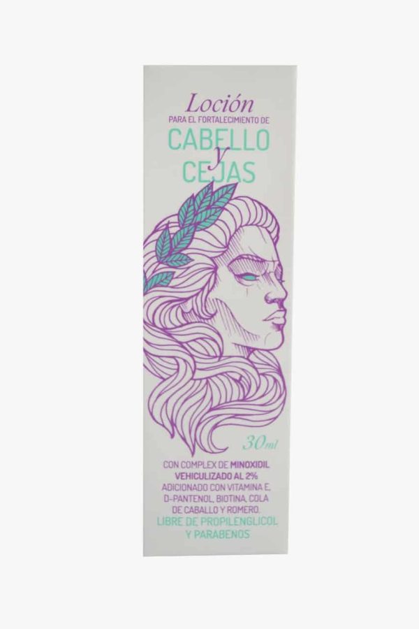 Tónico Minoxidil crecimiento de cabello y cejas Mujer - Imagen 3