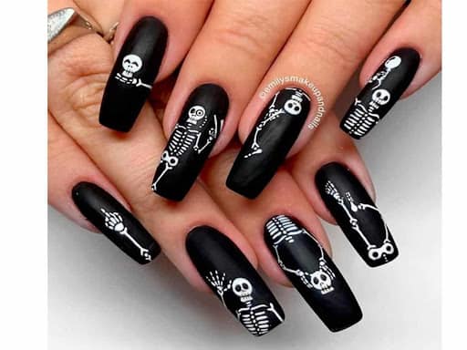 Uñas decoradas de Halloween - Maria´s