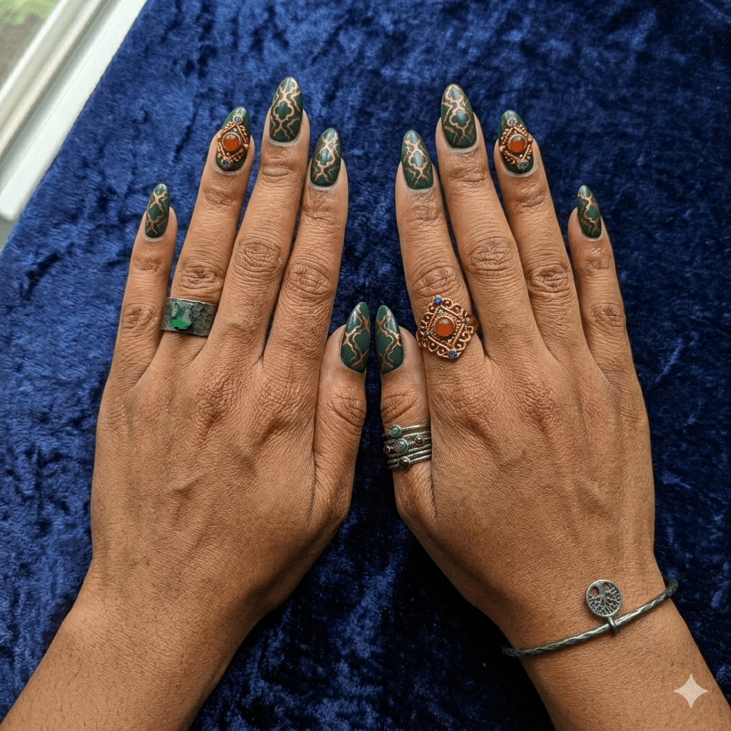 uñas press on decoradas​