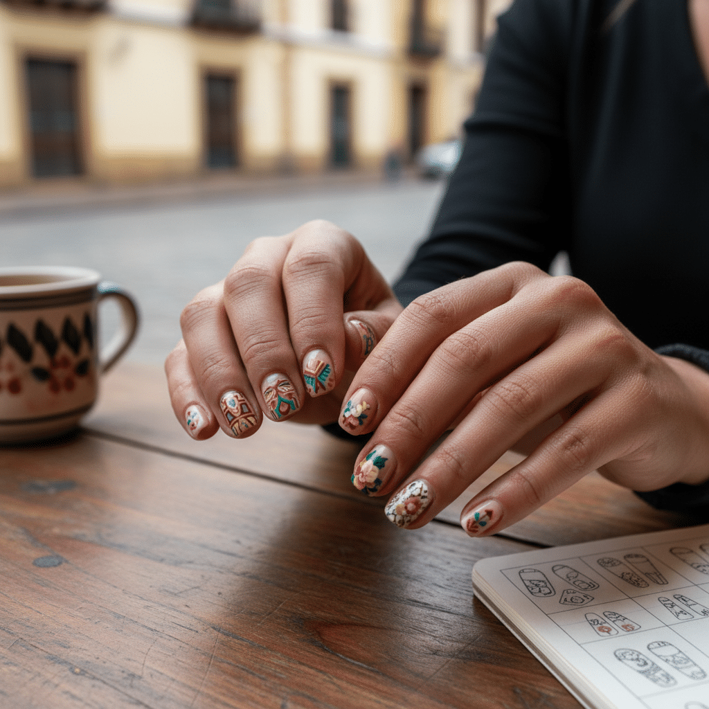 diseños de uñas tradicionales