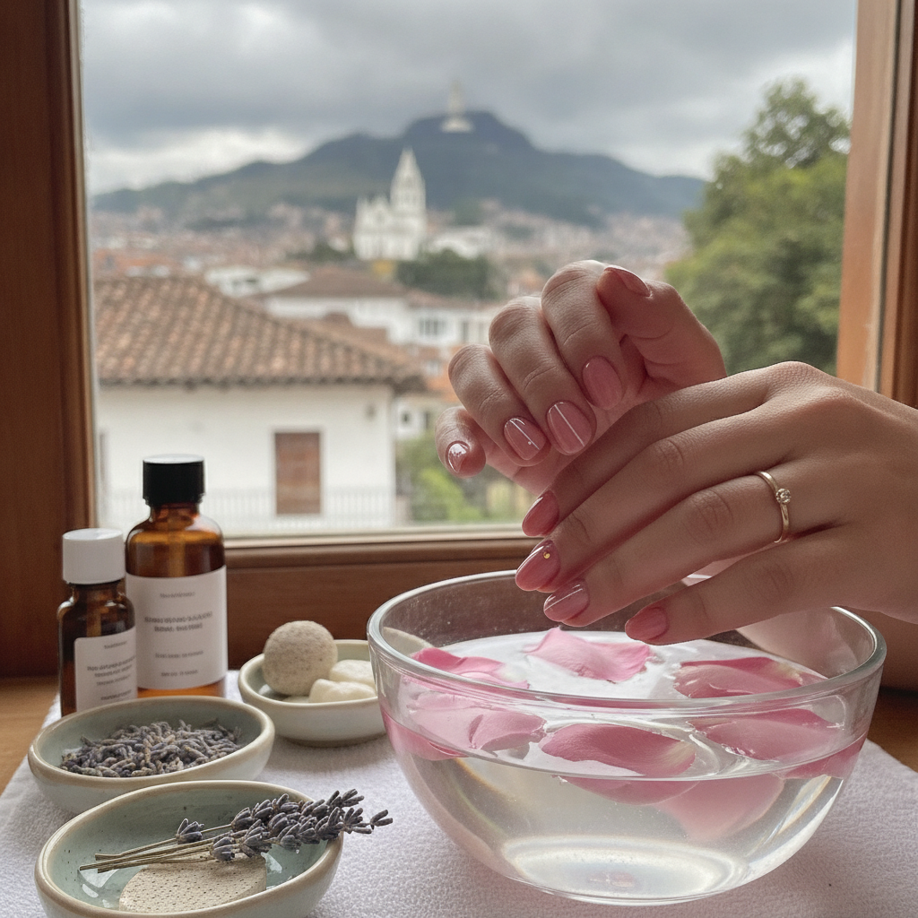 uñas cortas bonitas y sencillas​