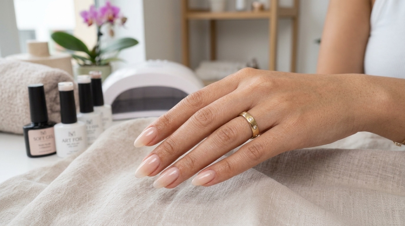 diseño de uñas soft gel