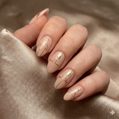 uñas semipermanentes elegantes​
