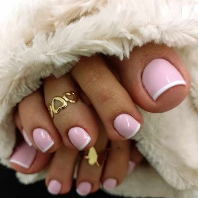 uñas semipermanentes para pies​