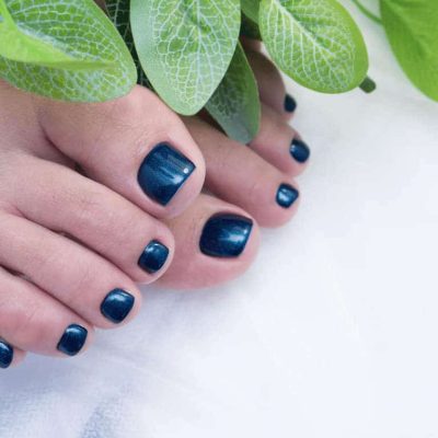 uñas semipermanentes para pies​